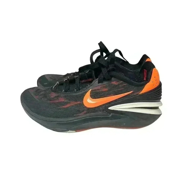 Nike Air Zoom GT Cut 2 Low Nike University Men's Basketball Orange Black 7 - Picture 1 of 13